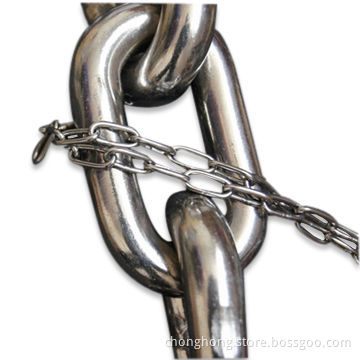 Anchor Chain, Made of AISI304/316 Stainless Steel, with ASTM80 Standard and Polished Surface